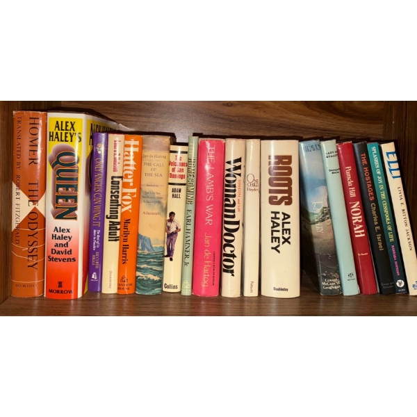 Assorted Hard Cover Books - Roots Elli Queen & More