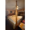 Image 1 : Stunning Vintage Oak Four Poster Bed 