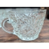Image 2 : Pressed Glass Punch Bowl Set with Cups and D1