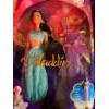 Image 2 : Cinderella Working & Ball Gown Dolls w/ Prince Charming Doll and Princess Jasmine Doll 