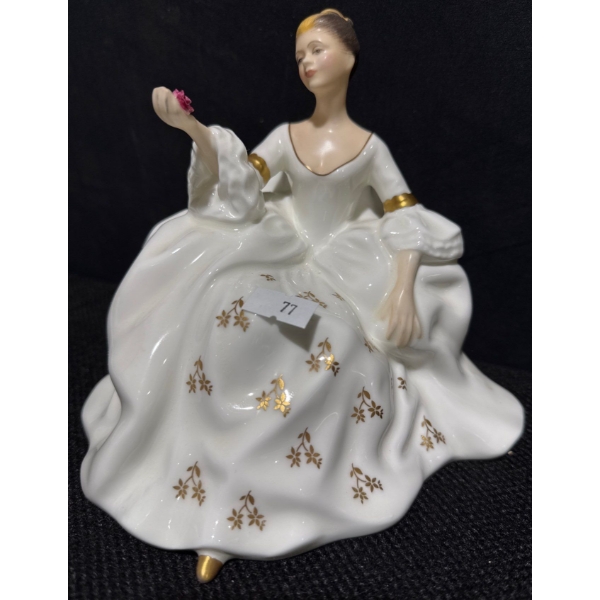 Royal Doulton HN 2339 "My Love"  Modelled by Peggy Davis Limited 1965  Tableware (8" tall)