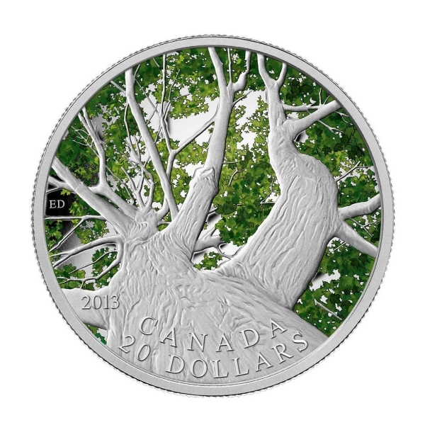 2013 $20 Maple Canopy: Spring - Pure Silver Coin
SKU: 123251
