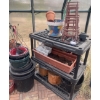 Image 2 : Outdoor Greenhouse Supplies- Planters, Shelves, & More