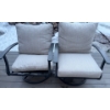 Image 7 : Fire Table w/ Patio Loungers 