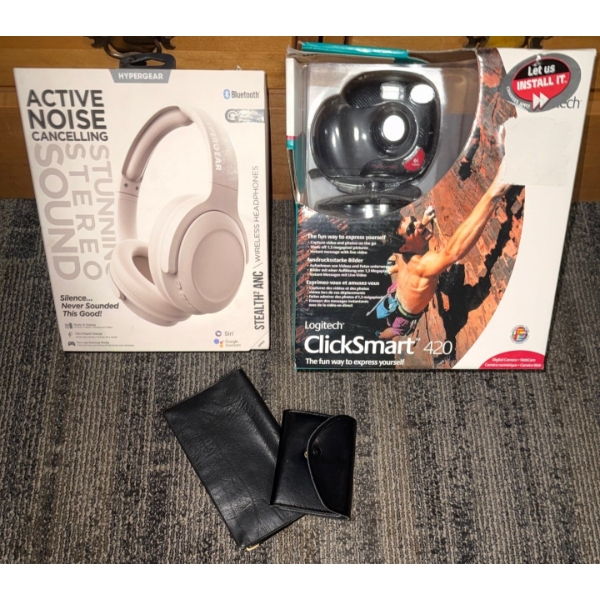 Glove Box Goodies - Hypergear Bluetooth Active Noise Cancelling Headphones & more