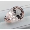 Image 2 : 7.28 ct Certified Pink Morganite Gemstone ($5,830 Appraisal)