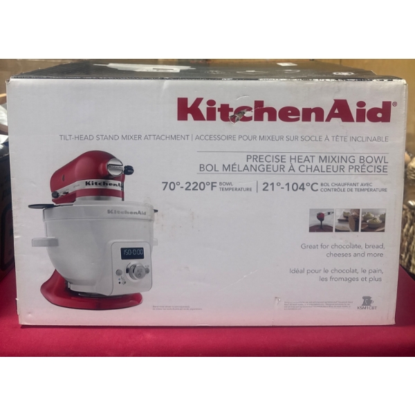 KitchenAid Precise Heat Mixing Bowl Attachment for Tilt-Head Stand Mixers