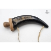 Image 2 : Bugle Handcrafted From Buffalo Horn 13''INCHES HEIGHT.