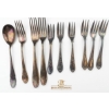 Image 3 : Collection Of Vintage Silver-Plated Cutlery Flatware 