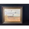 Image 1 : Oil on Board Field Painting By J Peake - 23x20 
