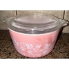Image 4 : Vintage Pink Pyrex Gooseberry Cinderella Casserole Dishes & More