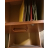 Image 4 : Desk w/ Storage Drawers 60 W, 30 D, 28 T and Filing Cabinet 18 W, 20 D, 27 T, Chair 22 W, 19 D, 32 T