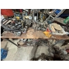 Image 1 : shop cart rolling with good casters, including a number of various tools, torches copper pipe 