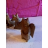 Image 5 : Christmas Vintage 15 Piece Hand Carved Nativity Scene
