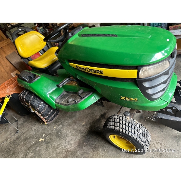 John Deere X534 Multi Terrain Lawn Tractor Tested