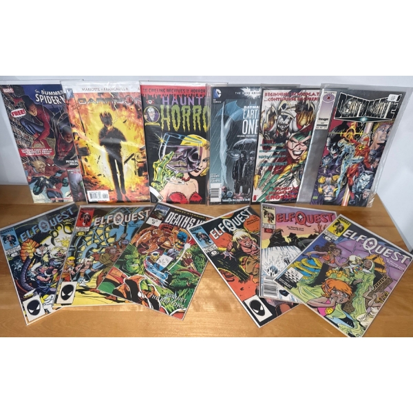 Comic Collection - Spider Man Haunted Horror Elf Quest & More