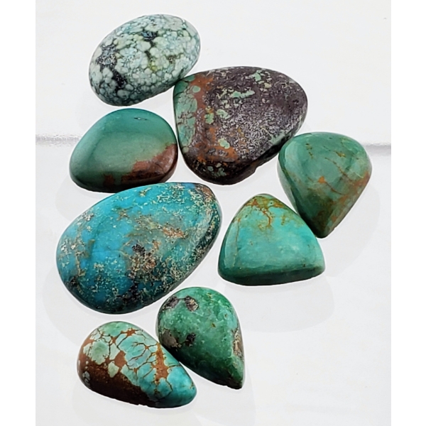 Turquoise (39.5 ct, Assorted mm Assorted)