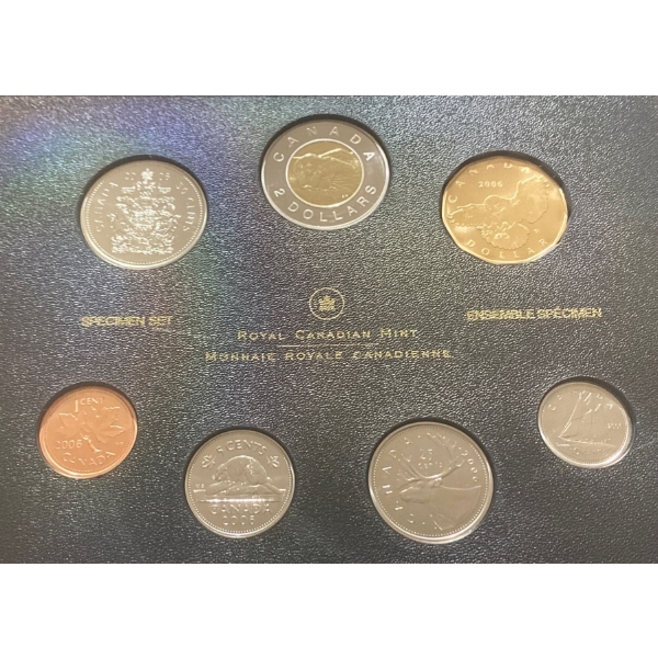 2006 Canadian Specimen Set