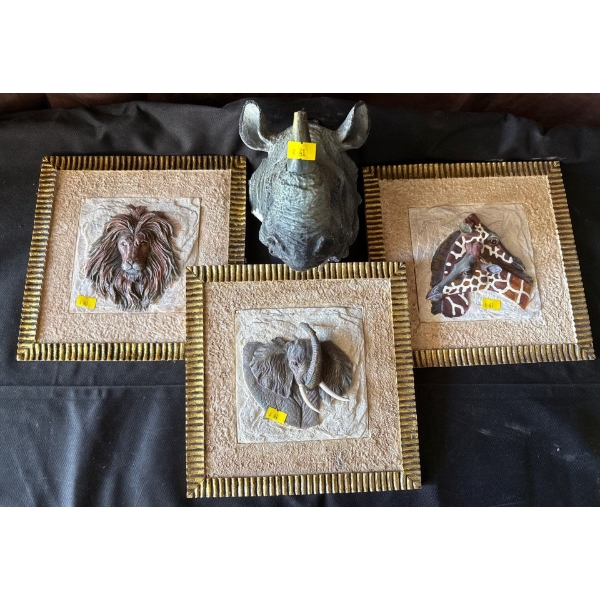 Decorative Safari Animal Wall Decor 10T