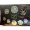 Image 2 : 1998 Canadian RCMP Proof Set 56.955g 92.5% Silver, 24k Gold Plating