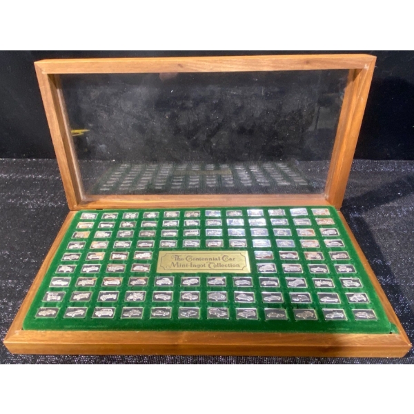  Centennial Car Sterling Silver Mini-Ingot Collection by The Franklin Mint