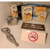 Image 1 : Smoker's Essentials - Collectible Camel Refillable Lighter Chrome Table Lighter Naked Woman Bottle O