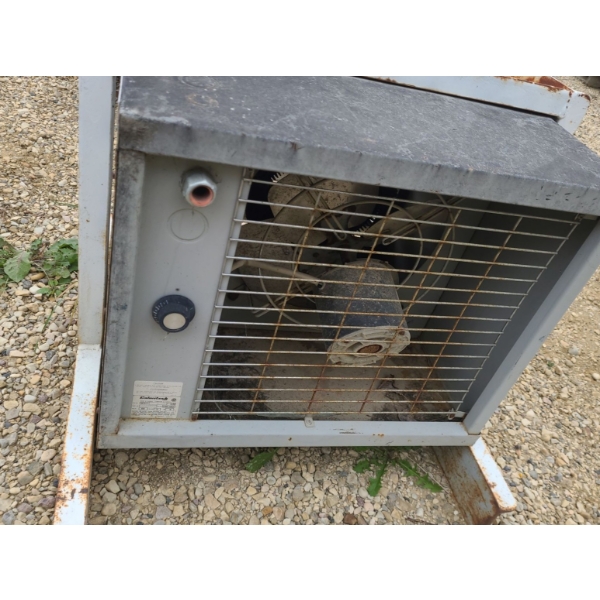 Caloritech Inc. Model GE157CT Forced Air Heater, 28 W, 30 D, 31 T