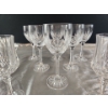 Image 5 : Mixed Longchamp Crystal Wine Glasses and Crystal Sherry Glasses