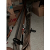 Image 1 : two antique sets of downhill skis, including a number of sets of bamboo poles