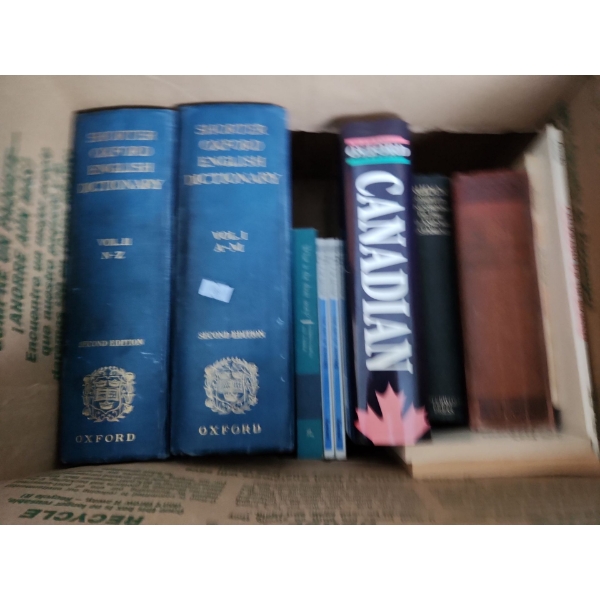 Reference Books Including the Oxford English Dictionary 2nd Edition, "The Art of Writing" and More!