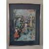 Image 1 : Framed Persian Art Print 'Ferdowski & The 3 Poets Of Ghazna' 16th Century Illistration By Aqa Mirak