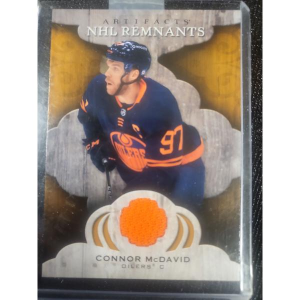 Oilers Connor McDavid Patch Card