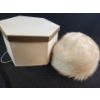 Image 1 : Boutique Kates Round White Fur Hat (Tag Says Fox), Smaller Fit 