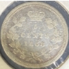Image 2 : 1858 F Canadian Nickel 92.5% Silver