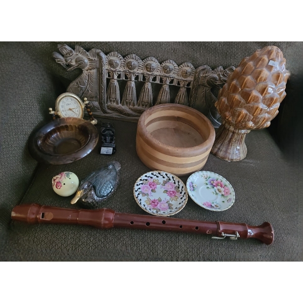 Home Decor- Circa Quartz Clock, Ceramic Artichoke 15 T and More!
