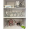 Image 1 : Pyrex Measuring Cups, Glass Jug w/Water Glasses & More