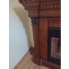 Image 3 : Electric Wood Mantle Fire Place 59x19x56