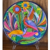 Image 2 : Colorful Peacock Mosaic Plate w/ Blue Bell Utensil Trivet Decorative Fish & More 