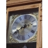 Image 2 : Daniel Dakota Light Wood Cabinet Clock with Westminster Chime and Rotating Dancers 20 L, 10 W, 5 D
