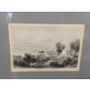 Image 10 : Framed Artwork Collection Including Two Lithographic Prints & Cross-Stitch Portrait