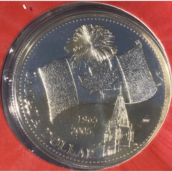 2005 Royal Canadian Mint Brilliant Uncirculated Silver Dollar