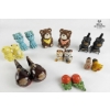 Image 3 : Different Porcelain figurals Salt And Pepper Shakers.