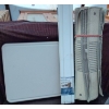 Image 1 : Lifetime Folding Table, NewAge VersaTrac Panel, and Outdoor Patio Mat Assortment