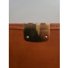 Image 5 : LLADRO Leather and Suede Structured Briefcase w/ Amiet Lock (Factory Setting 0000, w/ Instructions) 