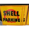 Image 3 : NEW Metal Bandsaw Blades w/ Vintage Signage - SHELL Gas Station 21x21