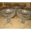 Image 3 : Collection Of Vintage Crystal Stemware - Champagne Flutes & Goblets