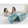 Image 3 : Different Porcelain figurals Salt And Pepper Shakers.