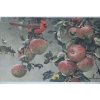 Image 1 : Robert Bateman's - Cardinal And Wild Apples - Unframed Limited Edition Print Signed 