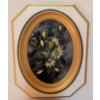 Image 2 : Vintage Oil on Board Floral Paintings in Gold Gilt Beveled Frames