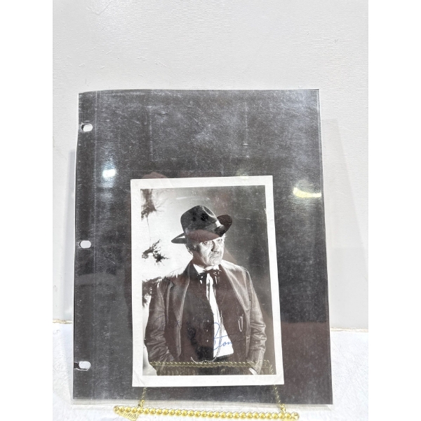 Milburn Stone Autograph